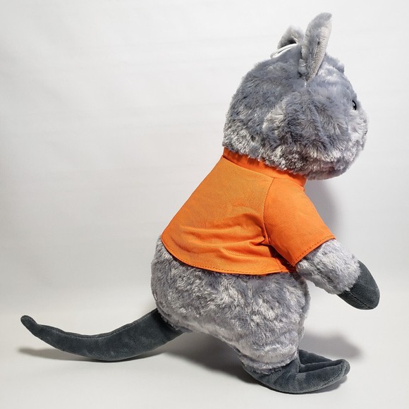 Grey Quokka 14" Plush Ding Ding Ding Dave Busters Toy Factory Stuffed Animal - Picture 4 of 14